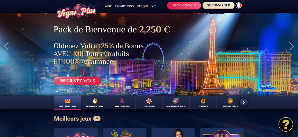 casino Vegas plus casino avis
