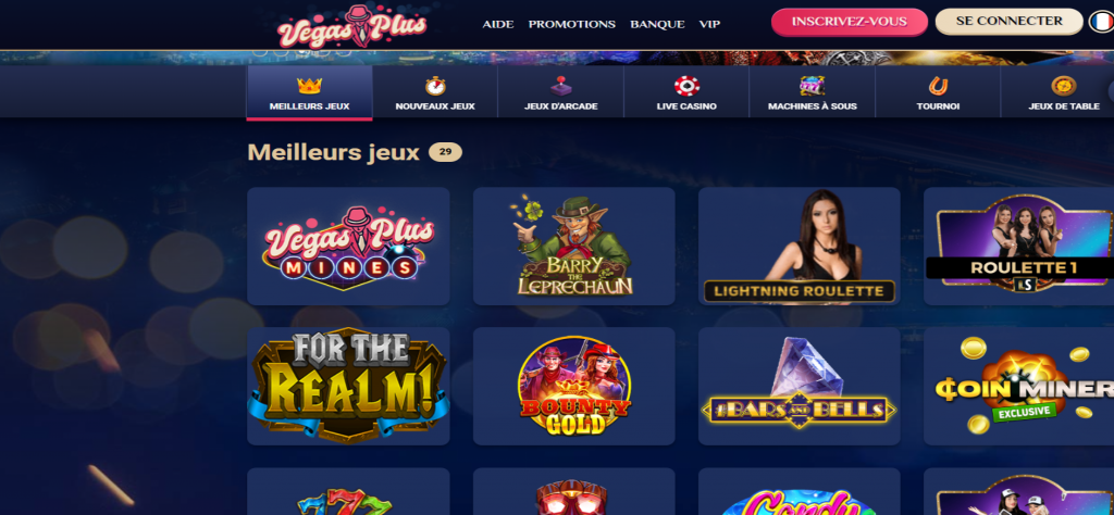 jeux casino vegas plus
