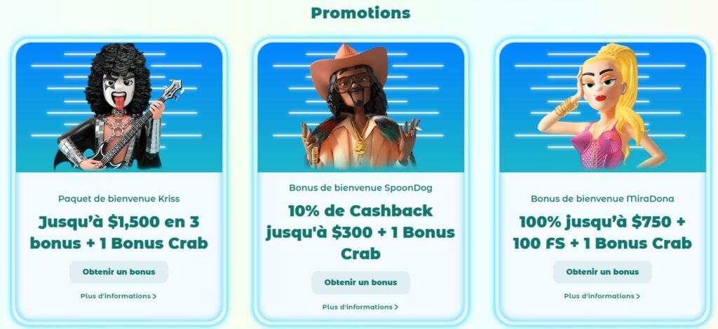 Neon54 casino bonus